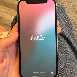 iPhone 12 mini unlocked and ready to set up